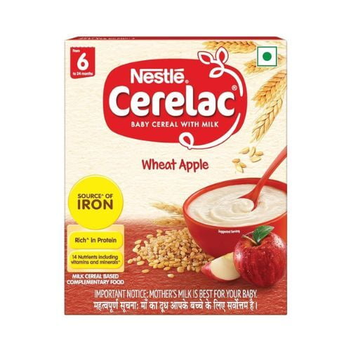 Nestle Cerelac Wheat Apple - Stage 6