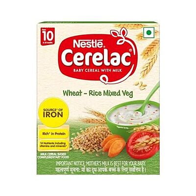 Nestle Cerelac Wheat - Rice Mixed Veg