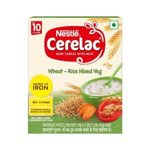 Nestle Cerelac Wheat - Rice Mixed Veg