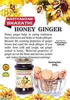 Natural Honey Ginger 200g