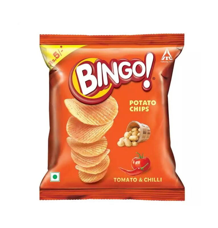 Bingo Potato Chips Tomato & Chilli