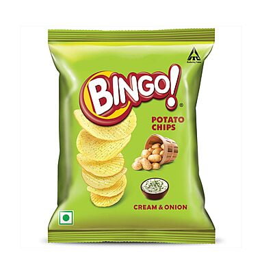 Bingo Potato Chips Cream & Onion