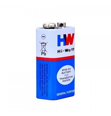 HW Lithium Battery, Voltage: 9V