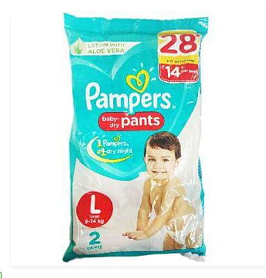 Pampers Pants Large 2 S Packet