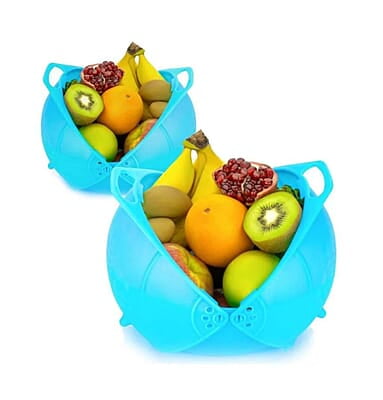 Plastic Fruit & Vegetable Basket - medium