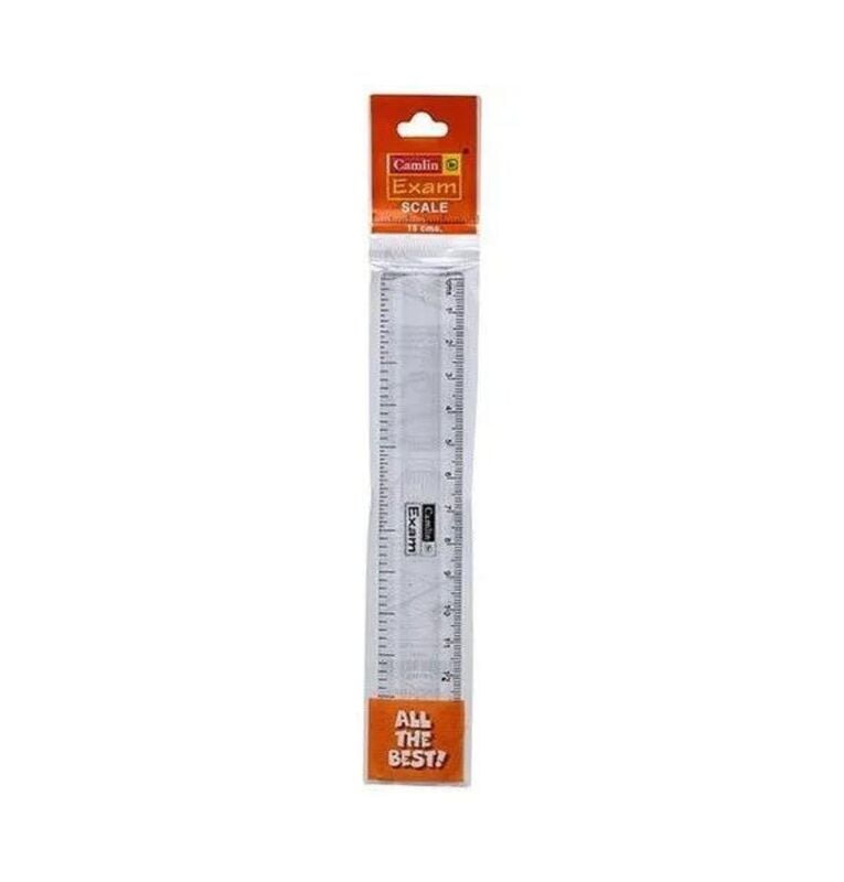 Plastic Scale 15 Cm Camel