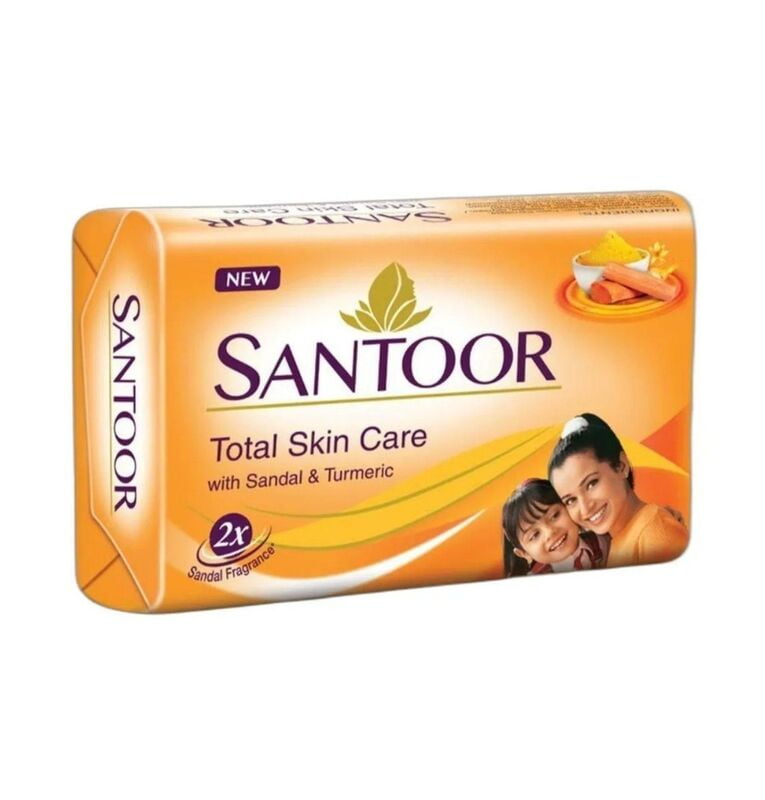 Santoor Sandal and Turmeric Soap Santoor Sandal and Turmeric Soap