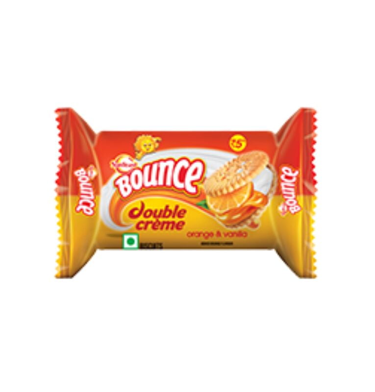 Sunfeast Bounce Double Creme - Orange Vanilla
