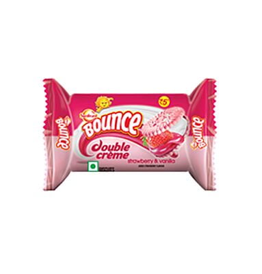 Sunfeast Bounce Double Creme - Strawberry Vanilla
