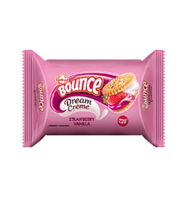Sunfeast Bounce Dream Creme - Strawberry Vanilla