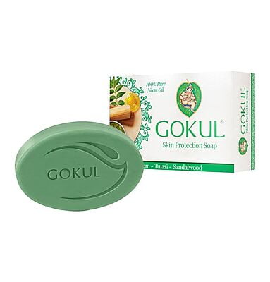 Gokul Skin Protection Soap - Neem, Tulasi