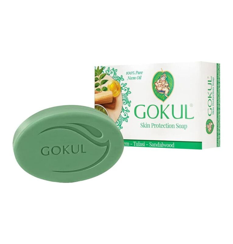 Gokul Skin Protection Soap - Neem, Tulasi