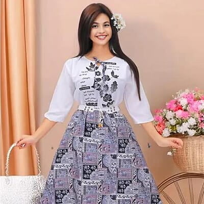 Women Long Tops White