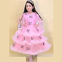 Girls Net Frock Girls Net Frock