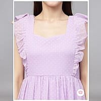 Flutter Sleeve Georgette Maxi Dress Flutter Sleeve Georgette Maxi Dress