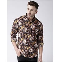 Slim Fit Floral Printed