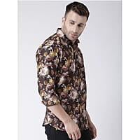 Slim Fit Floral Printed