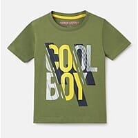 Boys Pack of 3 Printed Round Neck Casual T-shirt Boys Pack of 3 Printed Round Neck Casual T-shirt