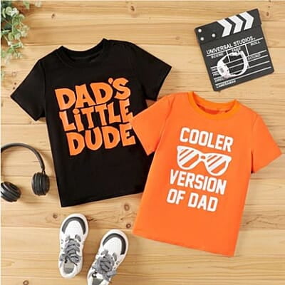 Pack of 2 Printed Cotton T-shirt
