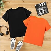 Pack of 2 Printed Cotton T-shirt Pack of 2 Printed Cotton T-shirt