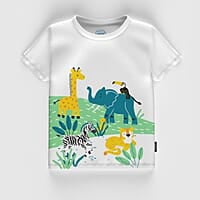Boys Pack Of 2 Graphic Printed Cotton T-shirts