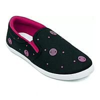 Smily-31 Black Pink Shoes