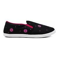 Smily-31 Black Pink Shoes