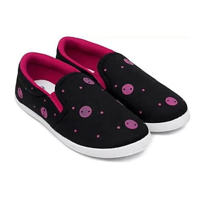 Smily-31 Black Pink Shoes