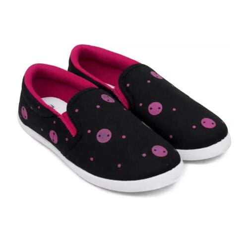 Smily-31 Black Pink Shoes
