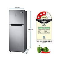 236 L Convertible Freezer Double Door Refrigerator