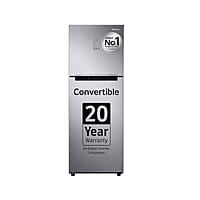 236 L Convertible Freezer Double Door Refrigerator