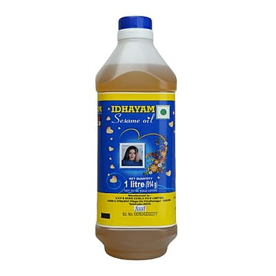 IDHAYAM Sesame Oil – 1 Ltr Bottle