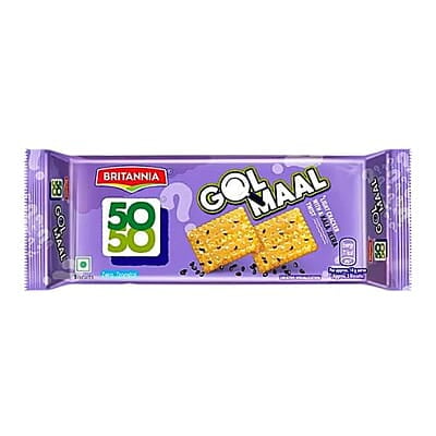 Britannia 50-50 Gol Maal Cracker