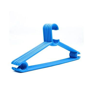 Plastic Pack of 6 Hangers