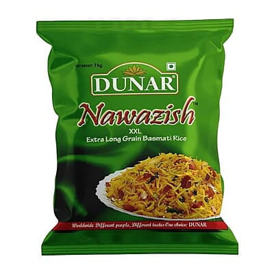 Dunar Nawazish XXL ( Basmati Rice ) - 1kg