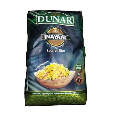 Dunar Innayat ( Basmati Rice ) - 30kgs