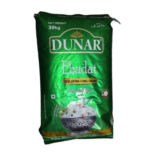 Dunar Ebadat XXXL ( Basmati Rice ) - 30kgs Dunar Ebadat XXXL ( Basmati Rice ) - 30kgs