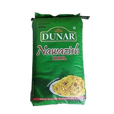 Dunar Nawazish XXXL ( Basmati Rice ) - 30kgs