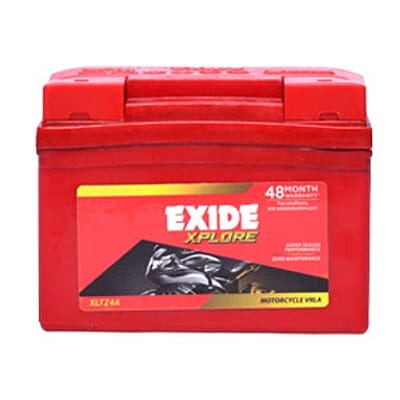 EXIDE XPLORE(XLTZ4A) - TWO WHEELER