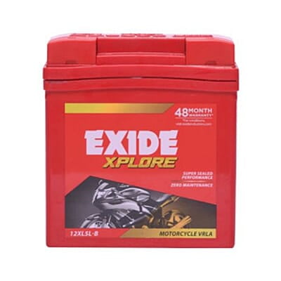 EXIDE XPLORE(12XL5L-B) - TWO WHEELER