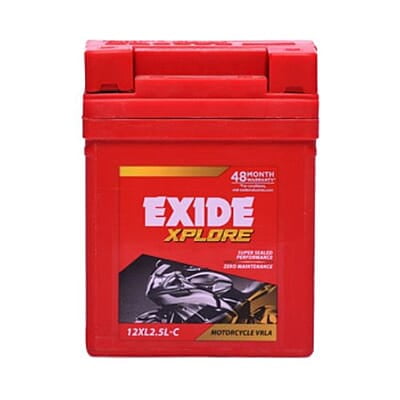 EXIDE XPLORE(12XL2.5L-C) - TWO WHEELER