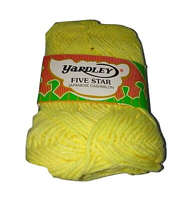 Yardley Knitting Wool from Japanese (Yellow Colour)