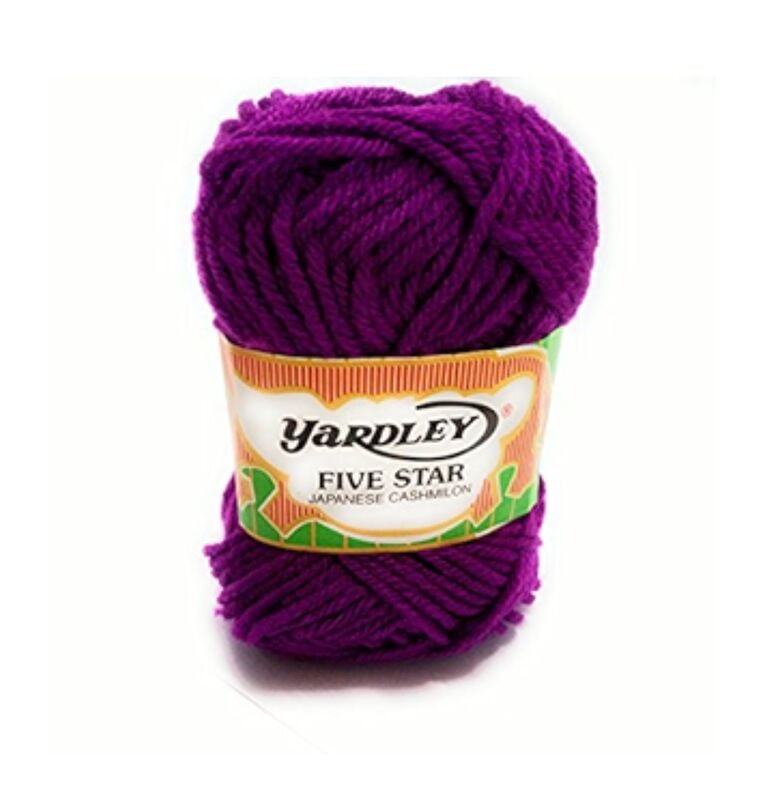 Yardley Knitting Wool from Japanese (Purple Colour) Yardley Knitting Wool from Japanese (Purple Colour)